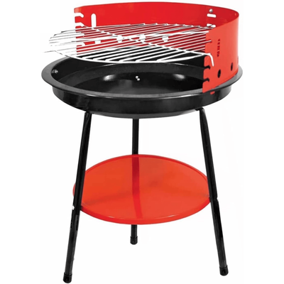 TEMU Portable Barbecue Grill, With 4-level - Dual Ventilation System - Small Charcoal Grill, Suitable For Backyards, Camping, And Image