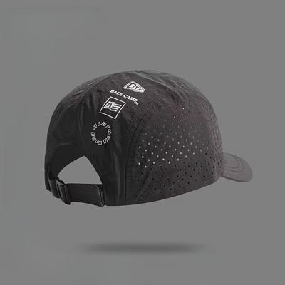 TEMU Summer Men's Quick-dry Baseball Cap, Outdoor Breathable Mesh Visor For Women - Stylish Adjustable Snapback Hat Image