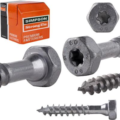 Simpson Strong Tie - Schrauben für Zimmermannsverbindungen ssh 10,0x60mm Image