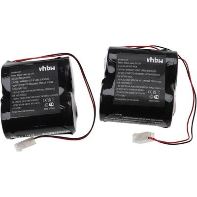 2x Batterie kompatibel mit abus Secvest 2WAY FU8222 Alarmanlage, Alarmsystem, Funk-Außensirenen Image