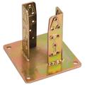 Supporto per pilastri art.800 in acciaio tropicalizzato fissaggio a vite -mm 122 x 122 / 10