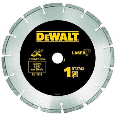 DeWALT Zubehör - Diamanttrennscheibe für Baumaterialien 230x22,2 mm DT3743 Image