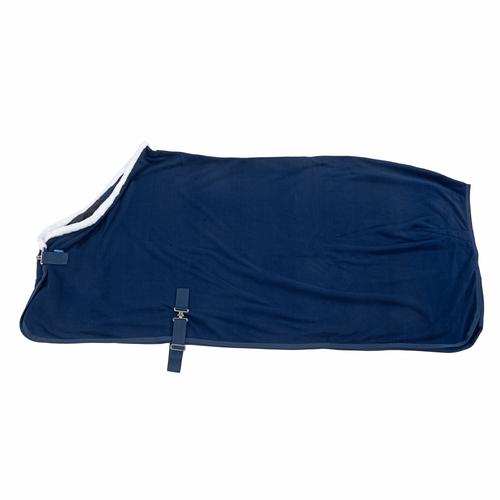 Nomad Tales Chemise séchante polaire avec sangle ventrale, bleu marine 155cm cheval
