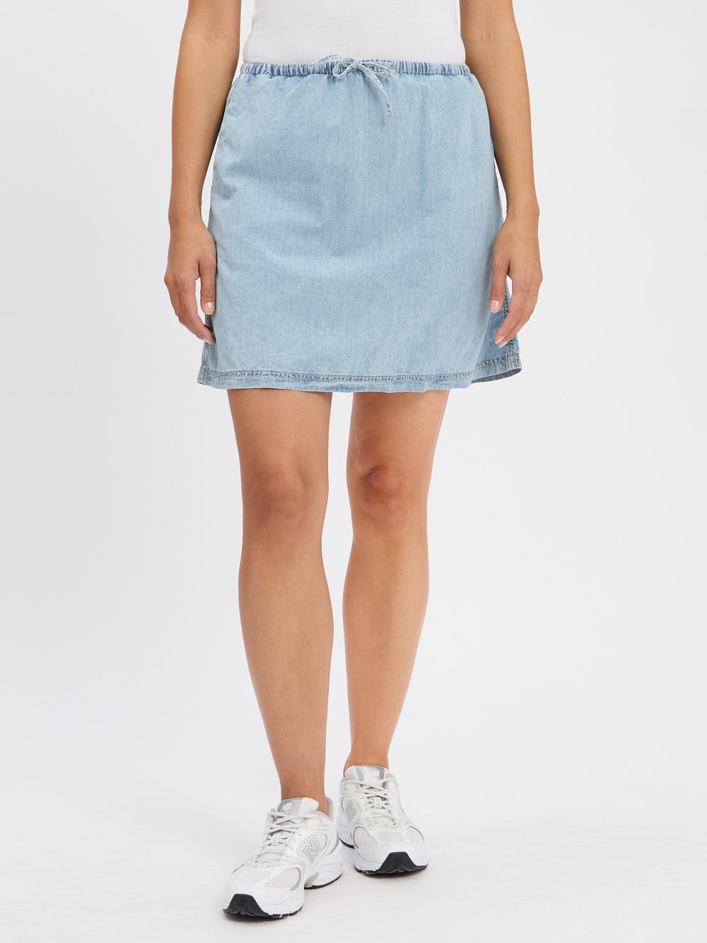 american vintage Minirock Damen hellblau, L