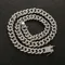Rhinestone Luxury Metal Fighting Necklace Dog Accessories Pet Supplies Dog Jewelry Collar Pet Chain