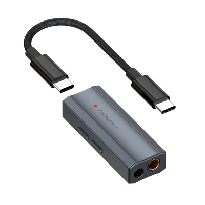 Fosi Audio DS2 2024 New Mini Audio USB DAC Headphone Amplifier DSD DAC Amp Support 32bit/384kHz with