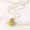 Star Necklace Stainless Steel Necklace For Women Gold Metal Star Medal Necklaces Choker Collier