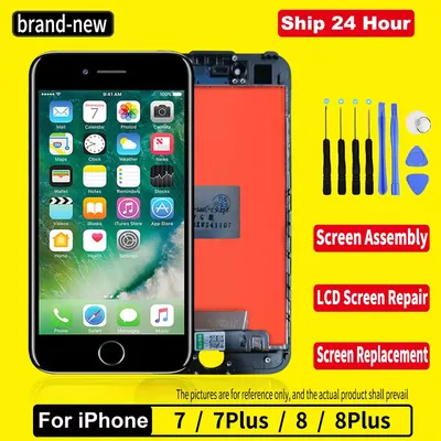 Suitable for iPhone 7 7Plus 8 8Plus Mobile Phone Screen Assembly Internal and External Integrated