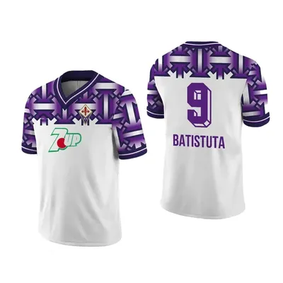 2025Mens Fiorentina 1992-93 Away Kit Limited Edition Football Jersey Youth Kids Summer Breathable Quick-dry Rugby Uniform Jersey