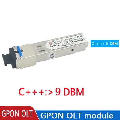GPON OLT C++++ SFP Modules GPON SFP Transceiver SC Connector Compatible With HW ZTE GPON Cards C+++