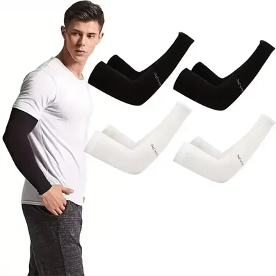 3Pairs Breathable Sun Protection Sleeves UV Protective Gear for Outdoor Adventures Sports And Driving