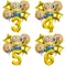6Pcs Minions Cartoon Theme Party Balloons Children
