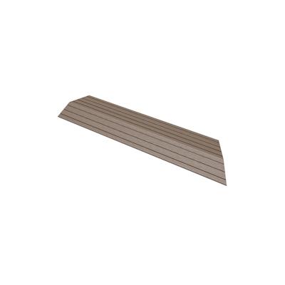 ML-Design WPC Abschlussleiste Abdeckleiste für WPC Terrassenfliesen Bodenbelag Dunkelbraun Image