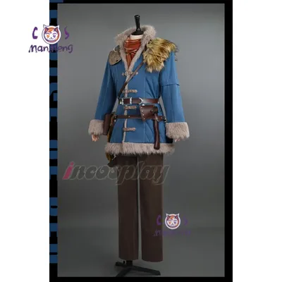 Männliche Blei P Lies of P: Overture Cosplay Kostüm Mantel Hose Gürtel Requisiten Zubehör Schal Set Halloween Party neue Mode Uniform Image