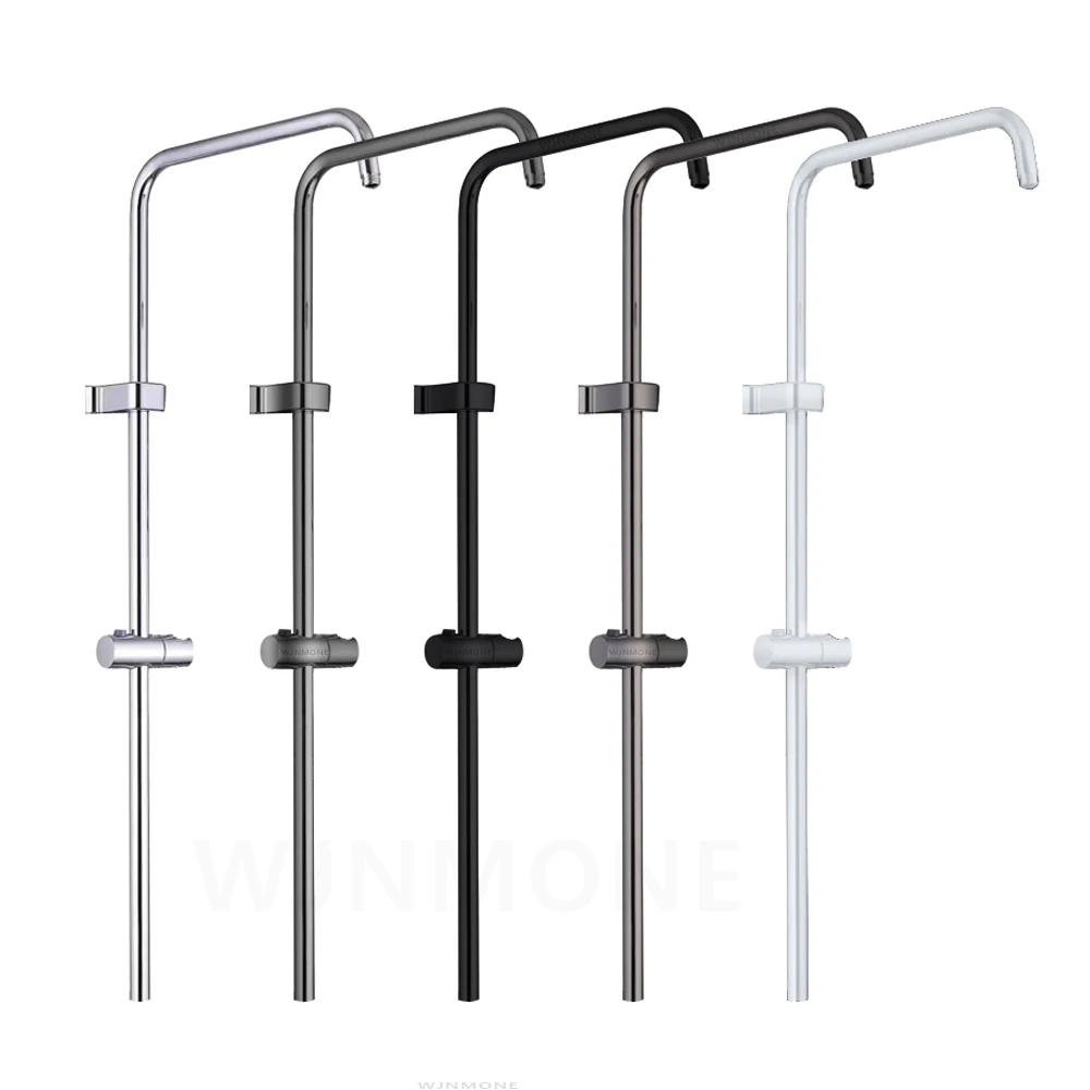 Edelstahl Dusche Adapter Rohr Set Bad Dusche Wasserhahn Rohr Zubehör Extender Rohr für Badezimmer Dusche System Duschkopf Badezimmer Wasserhahn Adapter Rohr G1/2 Universal Dusch rohr