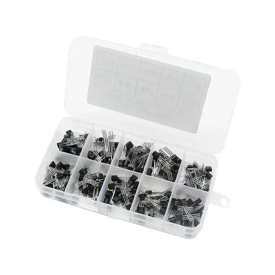 200PCS TO-92 Transistor Kit BC327 BC337 BC517 BC547 BC548 BC549 BC550 BC556 BC557 BC558 PNP NPN Transistoren Set Elektronik Kit Image