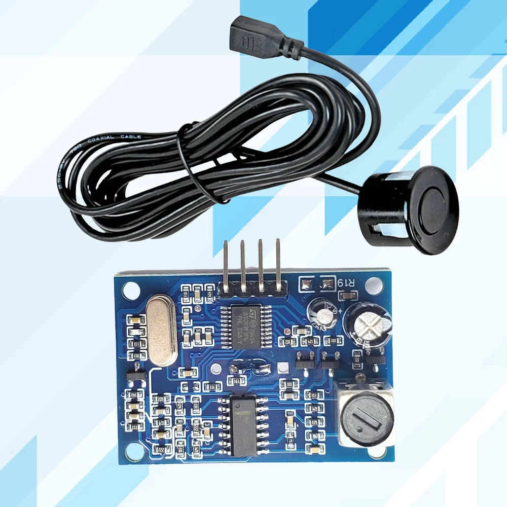 Ultraschall-Entfernungssensormodul für AJ-SR04M, wasserdicht, mit 2,5 m Kabelsonde, Entfernungsmesssensor für Arduino 20–450 cm Image