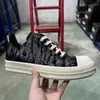 Ricks Geobasket Low-Top-Schuh aus schwarzem Leder, Owens-Qualität, Herrenschuhe, Damen, lässiger