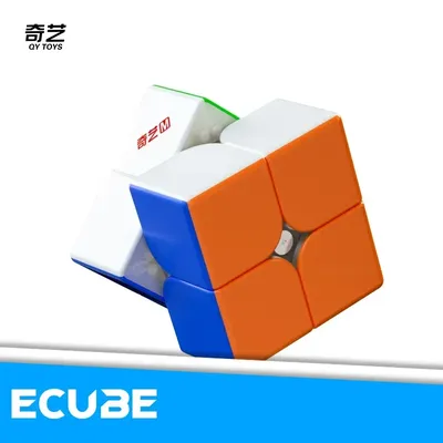 [ECube] QiYi M Pro 2x2x2 Core Magnetic 4x4 M Pro Professional Speed Cube Stickerless Magnet Magic Educational Toys Image