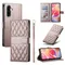 Per Samsung Galaxy A56 A36 A26 A16 4G 5G 2025 Custodia di lusso Griglia modello Libro in pelle Etui