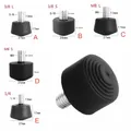 Piede in gomma monopiede treppiede universale antiscivolo da 3/8 o 1/4 pollici per monopiede treppiede Andoer Benro Gitzo Manfrotto QXNF