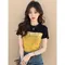 T-shirt a maniche corte a righe semplicità moda estiva da donna Abbigliamento donna Tendenza