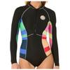 Rip Curl - Women's G-Bomb 1,5 mm L/S FZ Full Spring - Neoprenanzug Gr 8 schwarz