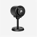 Mini telecamera di sicurezza Wi-Fi con baby monitor 4K – sorveglianza notturna interna wireless con controllo tramite app e archiviazione su scheda SD