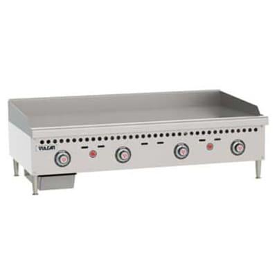 Vulcan VCRG48-T 48" Gas Commercial Griddle w/ Thermostatic Controls - 1" Steel Plate, Convertible, Stainless Steel, Gas Type: Convertible