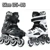 ABEC 9 Erwachsene Rollschuhe Schuhe Größe 35–46 Inline-Skating-Schuhe für Damen und Herren 4 Räder