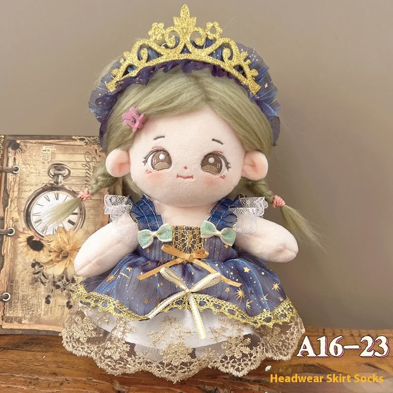 20 cm Baumwolle Puppe Kleidung Chinesischen Stil Mädchen Set Sieht Gut Und Billig 20 cm Echte Alte Stil Dress Up Baby kleidung Serie