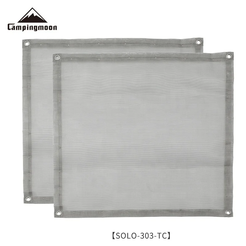 Faltbare Mesh Feuerstelle Netz Camping matte zusammen klappbar Edelstahl Mesh Kamin Terrasse Außen heizung Feuerstelle Netz für Garten