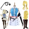 Anime Fairy Tail Cosplay Kostüm Lucy Heart filia sexy Open Back Top weiß Minirock Tasche Schuhe für