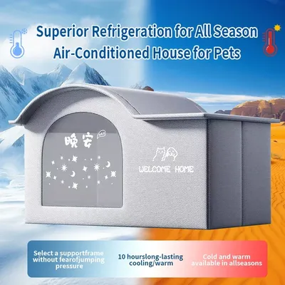 all seasin small Cat dog Air Conditioning House BED Summer Cooling winter warm Nest Dog Dog Four Seasons Pet House