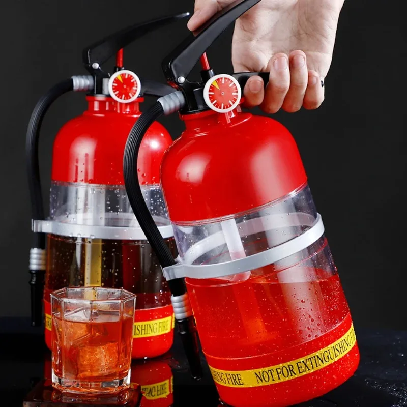 1,5 l Wein-Getränkespender, Feuerlöscher, Ausgießer, Party-Bierspender, Getränke, Wein, Spirituosen, Bier für Party-Bar-Zubehör