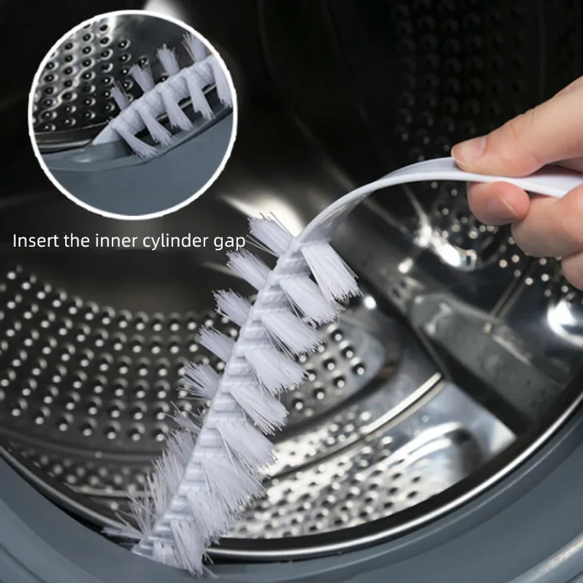 Long-handle washing machine cleaning brush, washing drum inner cleaning tool - 2025 hot sale