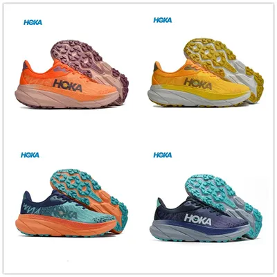 HOKA Challenger 7 Men Running Shoes Outdoor Road Sneakers Cushioning Elasticity Marathon Shoes