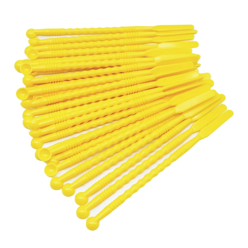 10 stücke Dental Mischen Spatel Kunststoff Mischen messer Zement Pulver Gips Mischen Material Für Abdruck Gemischt Pad Zahnarzt Labor Werkzeug Image