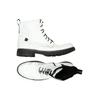 Josef Seibel Damen Stiefelette, Gr. 45, weiß, Leder