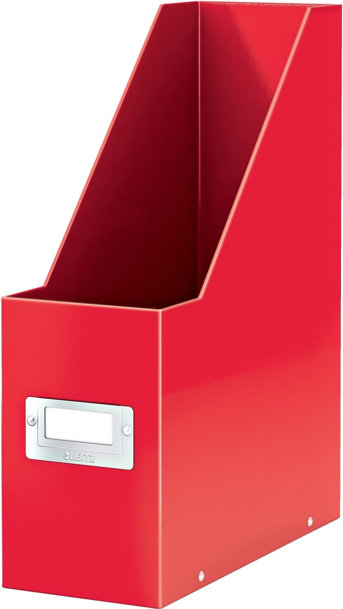 LEITZ Stehsammler A4 Pappe 95mm rot Packung mit 6 Stück Image