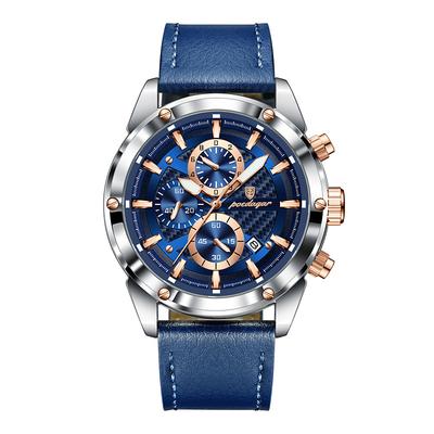 860 New Fashionable Luxury Men's Waterproof Watch Multi functional Luminous Men's Quartz Watch