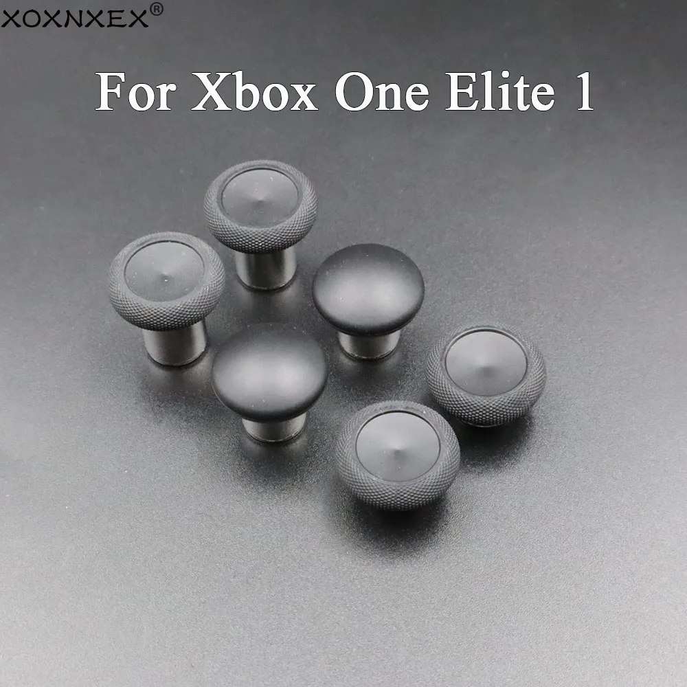 1 Paar Analog Stick Cap Daumengriffe Trigger Joystick Button Ständer Ersatzteile für Xbox One Elite 1 High Middle und Low Keys Image