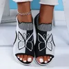 Neue Plus Größe frauen Sandalen Sommer Neue Runde Kappe Plattform Sohle Mesh Einzelnen Schuhe Casual