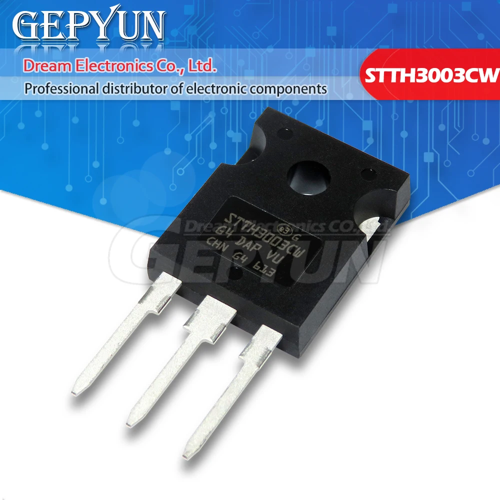 5pcs stth3003cw TO-3P stth3003 stth6003cw bis-247 stth3003c Image