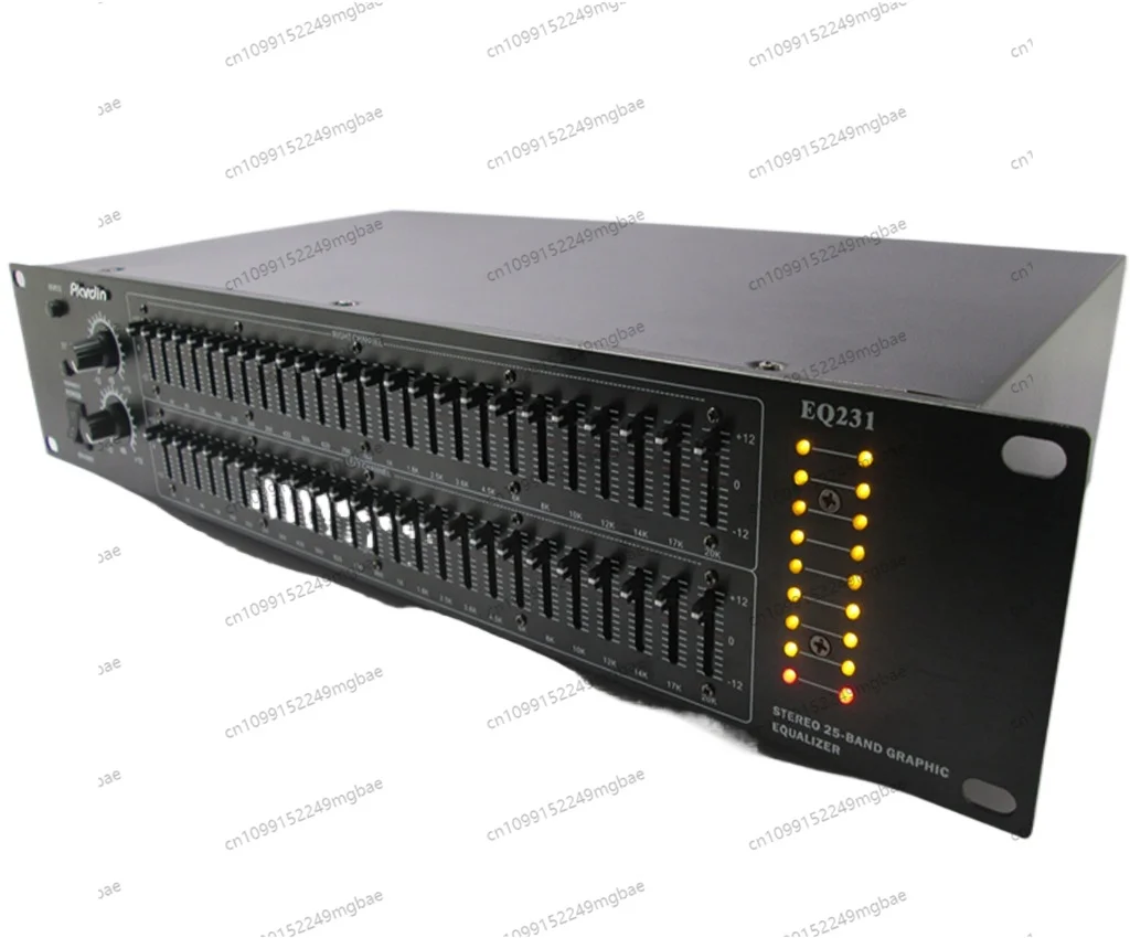 Stereo EQ Professional Dual 25-Band KTV Bluetooth Equalizer Hifi Fever Home EQ Tuner Image