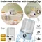 Cordless Small Washing Machine Rechargeable Automatic Laundry Cup Portable Washing Machine for Travel Dormitory Underwear Washer