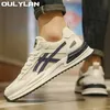 Oulylan Neue Retro Mesh Atmungsaktive Trendy Schuhe für männer Casual Sport Schuhe Anti slip Atmungsaktive Wanderschuhe