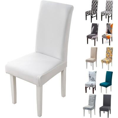 Stuhlbezug, 6 Stück, dehnbar, abnehmbar, waschbar, moderner Stuhlbezug für Esszimmer, Image