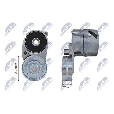 Nty Spannrolle, Keilrippenriemen [Hersteller-Nr. RNK-VW-026] für Audi, Skoda, VW Image
