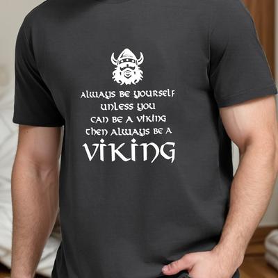 TEMU Print Tee Shirt, Tees For Men, Casual Short Sleeve T-shirt For Summer Image